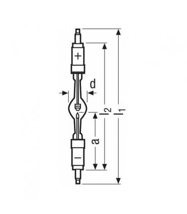 XBO 450W Lampe 1 SFa20 - Specialty Bulb & Lamp 8379-10072