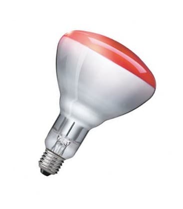 Infrarotlampe BR125 IR 150W E27 Rot Wohltuende Wärme zur Entspannung 8533-10562