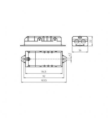 LEDline EDXe 112 12W 220V 12V Driver LED - Alimentatori e Driver 8539-10576
