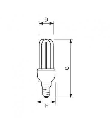 Genie 11W 865 CDL E14 LED sijalka 8608-10770