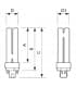 CFL Master PL-C 10W 840 4P 8668-10917