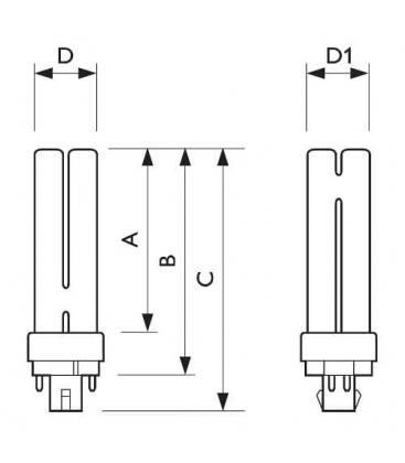 Master PL-C 13W 830 4P Lampada compatta 8672-10929