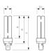 CFL Master PL-C 18W 840 2P 8680-10953