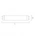 Aquastar T8 F36W 174 10000K G13 rastlinska  8698-11032