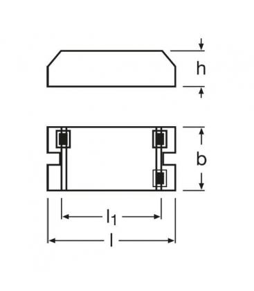 QT ECO 1x18 Electronic Ballast - 220V S 8791-11316