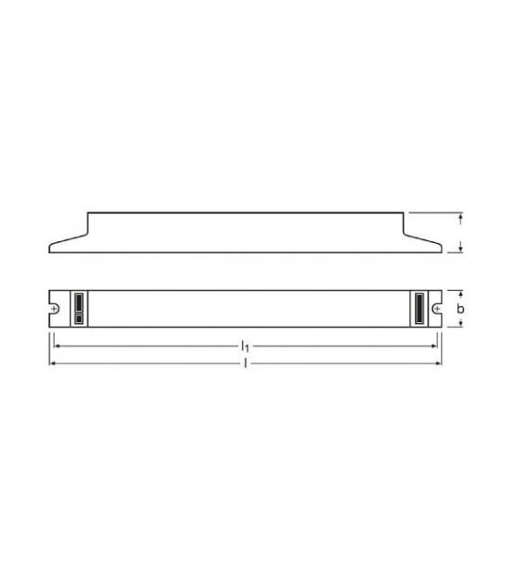 Balasto electrónico regulable DALI para T5 24W - Control inteligente – foto