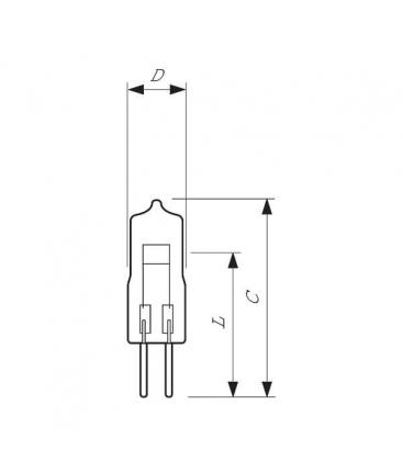 ESA FHD 10W 6V G4 Lampadina 7387 - Uso medico e chirurgico 8838-11454