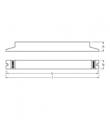 QTi 2x14 24 21 39W GII Electronic Ballast - Intelligent 8890-11596