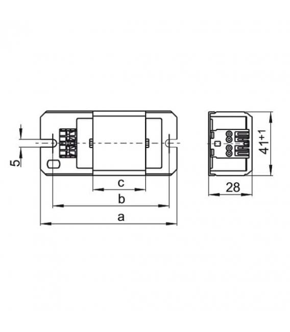 Ballast LN18I.850 220V Magnetic - TC-D T – photo