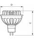 Master LEDspotLV D 7 35W CW 840 12V MR16 24D dimm 8977-11940
