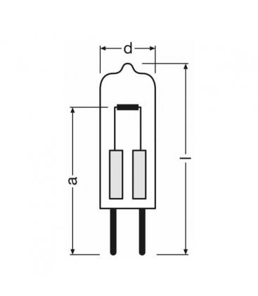 Lampadina Halostar Standard 64415 10W G4 da 12V 8982-11951