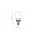 Klasični mini LED globus B45 5W 220V WW - toplo bela E14 9052-12197