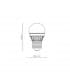 Mini globo LED classico G45 5W 220V WW E27 9058-12212