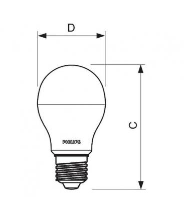 CorePro LEDBulb 10 60W E27 LED-Lampe 9100-12343