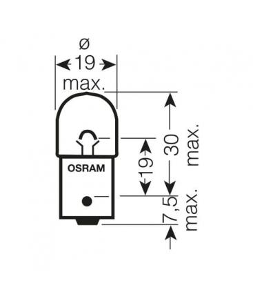 12V Car Bulb R5W 5W BA15s Automotive 500-1247