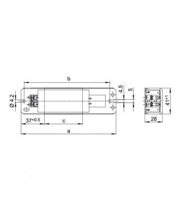 Balasto L15.329 220V 50Hz T8 - Balasto Magnético 9170-12589