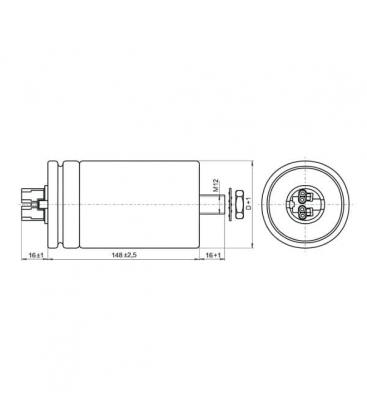 Condensatore VS 100mF 280 300V - Condensatori di qualità 9211-12708