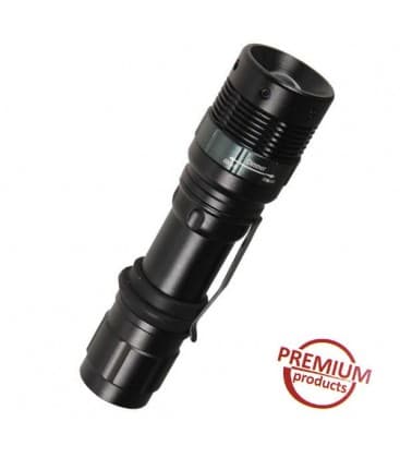 3W DRAGON LED Torch Zoom Holder with 3 Modes Flashlight 9219-12722