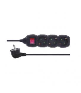 Rallonge électrique avec interrupteur - Power 1mm² 3Z 1,5m schuko