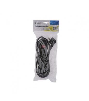 Alargador eléctrico de 3m con interruptor - Potencia 1mm² 4Z Schuko 9291-12879