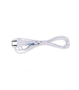 Napajalni kabel ploščati kabel 2x0,75mm² 2m Bela