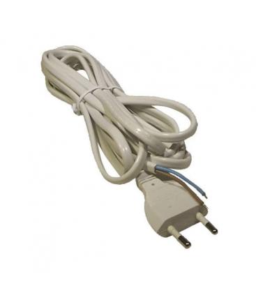 Câble plat d'alimentation 2x0,75mm² 3m Blanc - Cordons d'alimentation 9296-12895