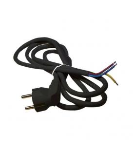 Napajalni kabel okrogel kabel 3x1,5mm² 2m črn