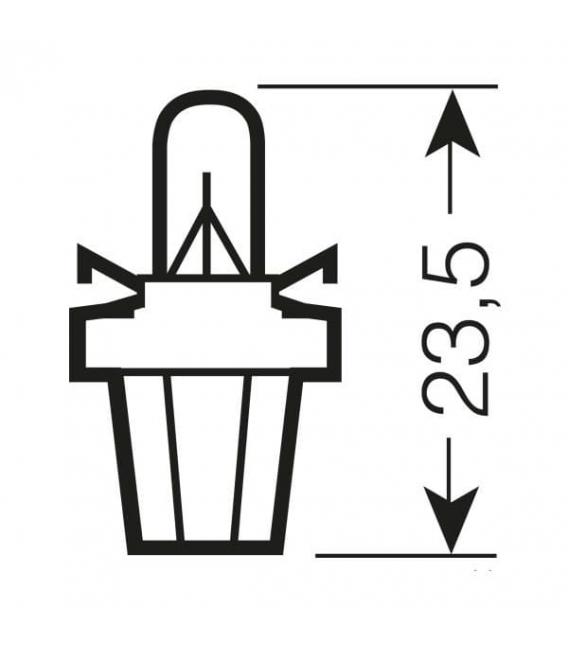 Lampadina 2721 MF 12V 1.2W B8.5d Soluzione per l'illuminazione interna dell'auto – Foto