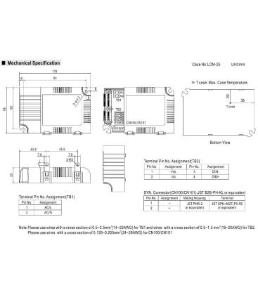 Osvetlite svoj dom z gonilnikom LED LCM 25 6 54V 25W IP20 9350-13017