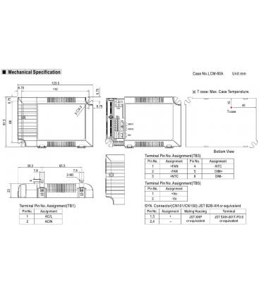 Osvetlite svoj dom z gonilnikom LED LCM 40 2 100V 40W IP20 9352-13025