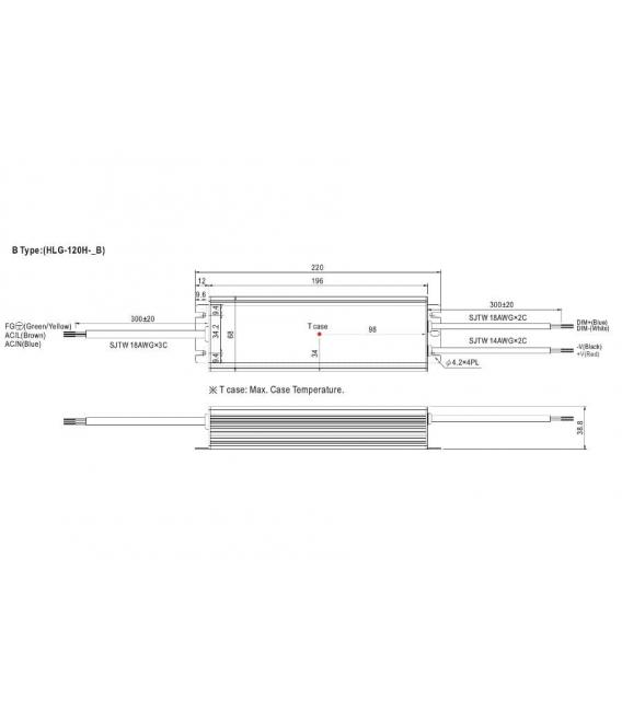LED Driver HLG 120H 12B 12V High Performance, Waterproof & Reliable – photo