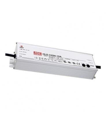 LED gonilnik HLG 240H 24A 24V zmogljiv, vodoodporen in učinkovit 9422-13220