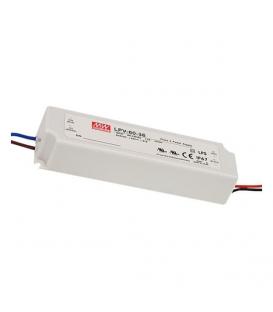 Mean Well LED driver LPV 60 24 24V 60W IP67