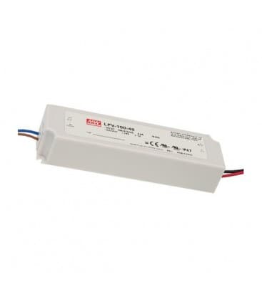 Driver LED potente y resistente al agua LPV 100 24, 24V 9441-13274