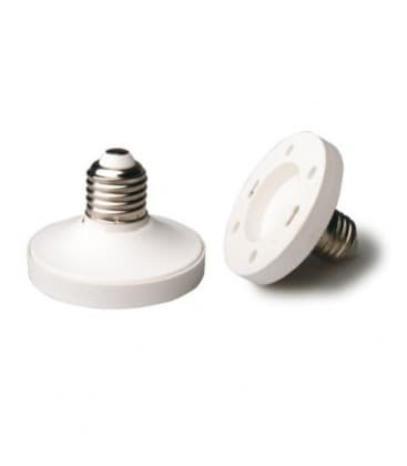 Adaptateur de douille lampe E27 à GX53 Solution conversion unique 9472-13362