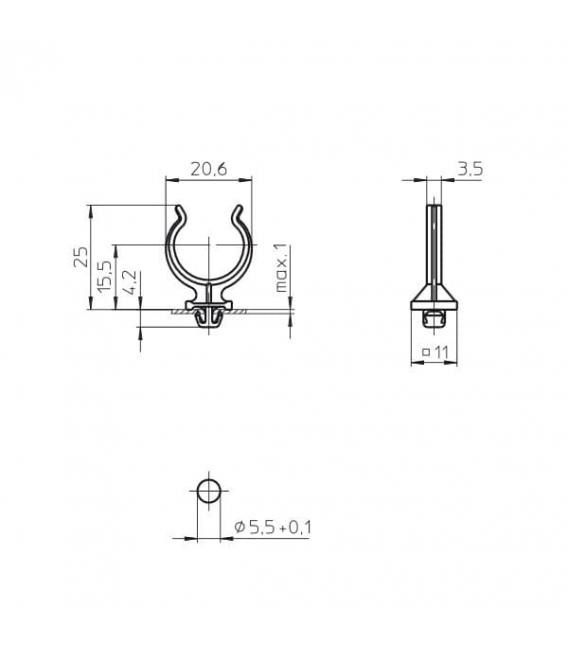 2G11 36060 Lamp Support - Holder – photo