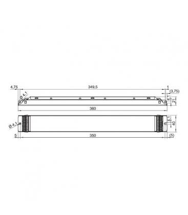 ELXd 418.625 Ballast électronique à gradation 1-10V 9610-13654