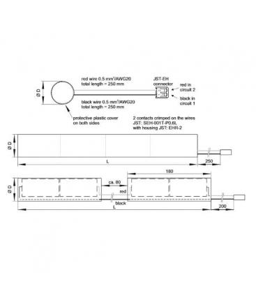 EMXs 180.000 1h Ni Cd Battery - Module d'éclairage de secours 9617-13669