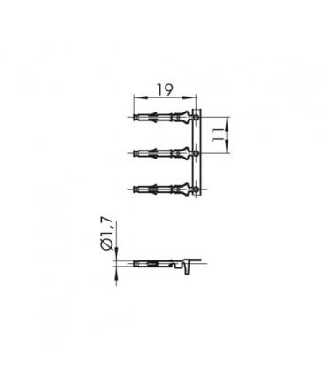 Stecker 93089 Buchse - Premium-Auswahl für Lampenfassungen 9629-13690
