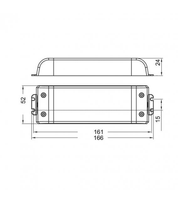 LEDline ECXe 700.086 25W gonilnik - ECO EffectLine – fotografija