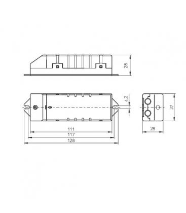 Ledline ECXe 500.010 16W LED Driver 9664-13770