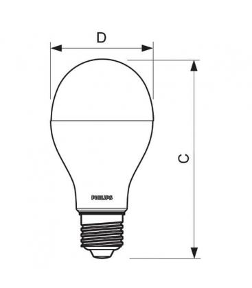 CorePro LEDBulb 15 100W bianco caldo E27 Lampada LED 9677-13799