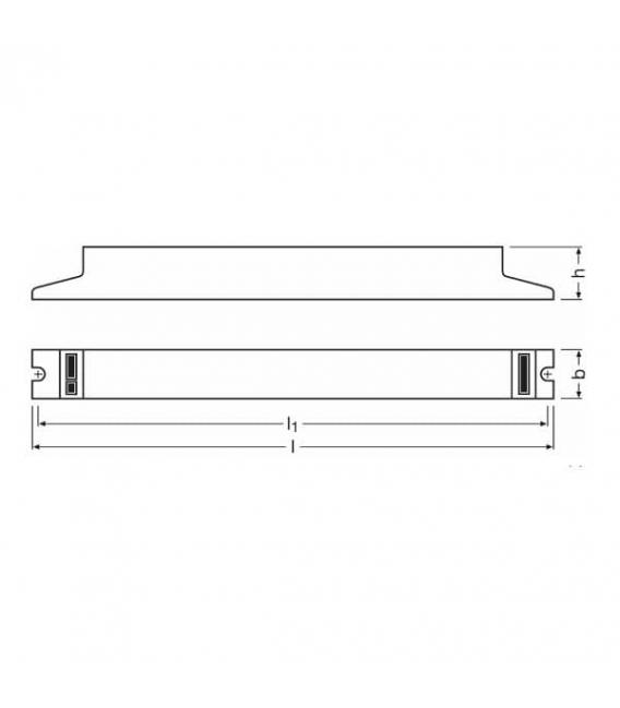 QTP Optimal 1x54 58W Elektronisches Vorschaltgerät – foto