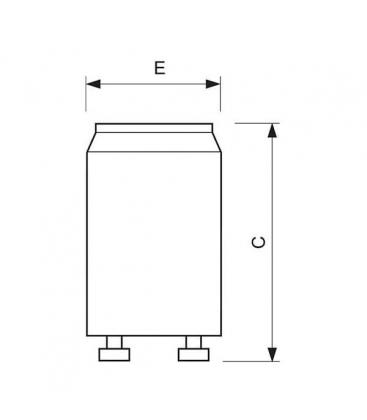 S2 4 22W SER Ecoclick Starter Efficace et fiable 9757-14032