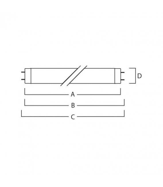 FoodStar Meat T8 F36W 176 1 G13 970mm Fluorescent Tubes – photo