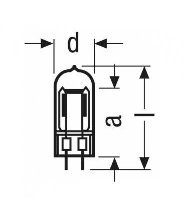 Lámpara 1000W 64575, 220V GX6.35 - Specialty 577-1447