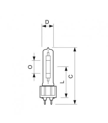 Maîtrisez votre éclairage avec Lamp Master SDW TG 50W 825 GX12 1 Mini 9990-14885