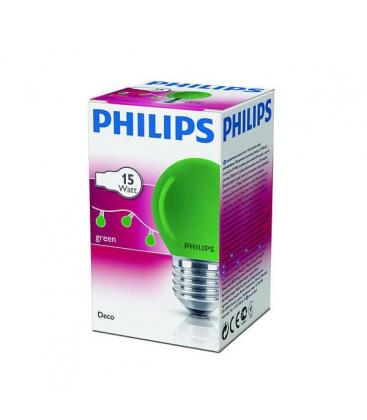 Lampadina Luster Party P45 15W E27 verde 10002-14929