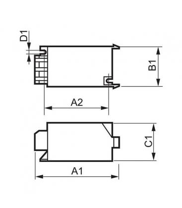 250 400W Elektronisches Überlagerungszündgerät - für HS- und HI-Lampen 10004-14933