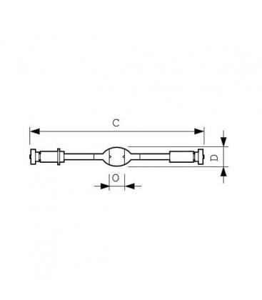 Master MHN SA 1800W 956 Lamp - Éclairage aux halogénures métalliques performance 10187-15581